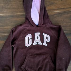 Gap Girls Hoodie, Sweater, Brown,